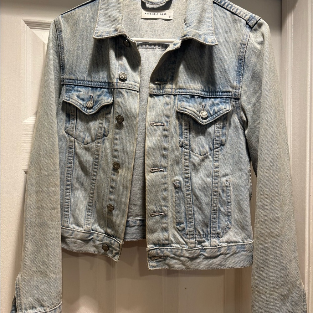 Assembly Label Blue Jean Jacket